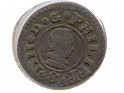 Escudo - 16 Maravedís - Spain - 1661 - Copper - Cayón# 5497 - Legend: PHILIPPVS IIII D G / HISPANIARVM REX - 0